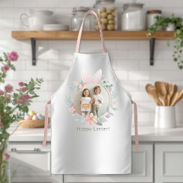 Elegant Pastel Easter Photo Apron Schort