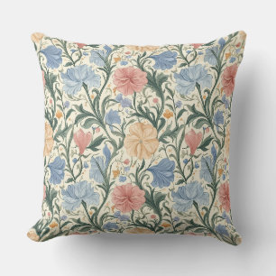 Elegant Pastel Floral Pattern Kussen