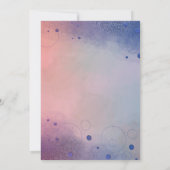 Elegant Pastel Folie Balloons 70e verjaardag Kaart (Achterkant)