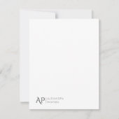 Elegant pastel Green Custom Name Persoonlijk Notitiekaartje (Voorkant)