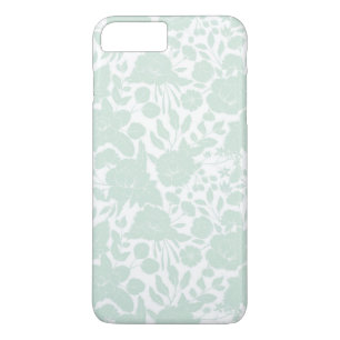  elegant pastel groen wit stijlvol floranje Case-Mate iPhone case