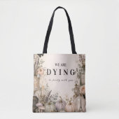 Elegant Pastel Halloween-feest Tote Bag (Voorkant)