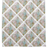 ELEGANT PASTEL MARBLE ABSTRACT 2 SHOWER CURTATION DOUCHEGORDIJN (Voorkant)