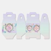 Elegant Pastel Quinceañera Place Cards Bedankdoosjes (Ongevouwen)