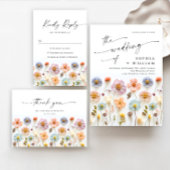 Elegant Pastel Roze Boho Wildflower Vrijgezellenfe Sparkling Wijnetiket