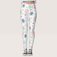 Elegant pastel Snowflake Patroon