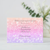 ELEGANT pastel sparkle ALL OCCASION RSVP (Staand voorkant)
