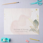 Elegant pastel waterverf tissuepapier (Craft)