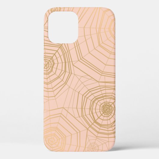 Elegant pastelkleur met spinrag naadloos Case-Mate iPhone case (Achterkant)