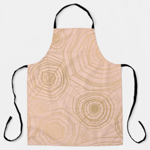 Elegant pastelkleur met spinrag naadloos schort