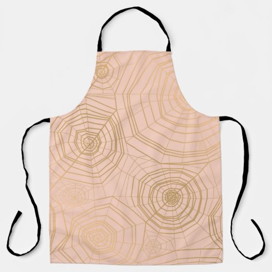 Elegant pastelkleur met spinrag naadloos schort (Voorkant)