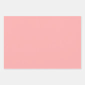 Elegant pastelroze Minimalistisch en chique Inpakpapier Vel (Voorkant 3)