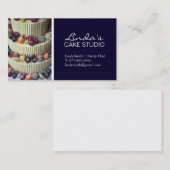 Elegant Pastry Chef Visitekaartje (Voorkant / Achterkant)