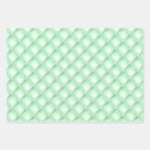 Elegant Patel Green, Yellow & Blue Diamond Tufed Inpakpapier Vel (Voorkant)