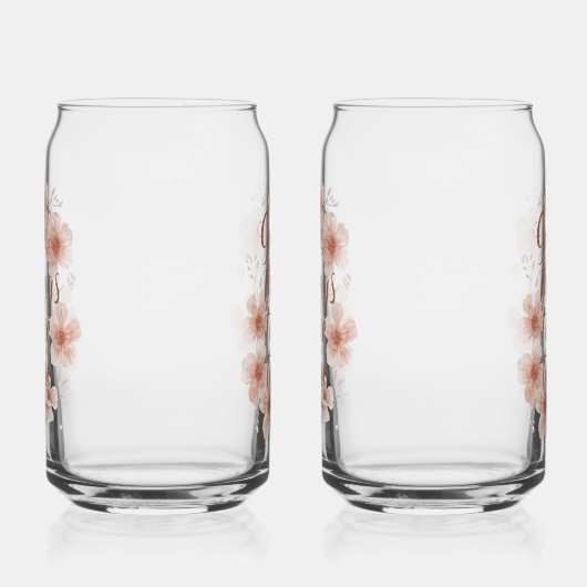 Elegant Patience and Growth Quote Blikvorm Glas (Links)