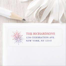 Elegant Patriotic Fireworks | 4th of July Wedding Etiket