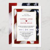 Elegant patriottisch militair goud Verenigde State Kaart (Voorkant / Achterkant)