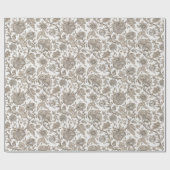 Elegant  patroon С hintz Cadeaupapier (Vlak)