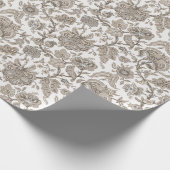 Elegant  patroon С hintz Cadeaupapier (Hoek)