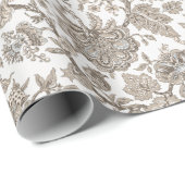 Elegant  patroon С hintz Cadeaupapier (Rol Hoek)