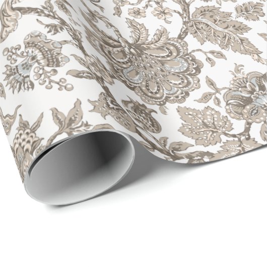 Elegant patroon С hintz Cadeaupapier (Rol Hoek)