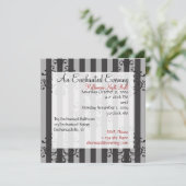 Elegant Patroon 2 Kaart (Staand voorkant)