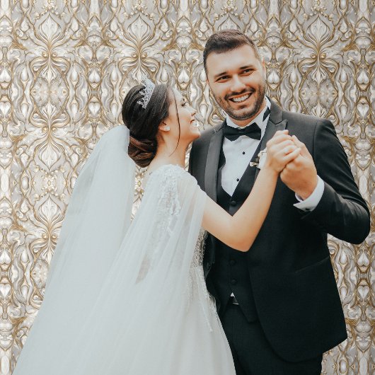 Elegant patroon achtergrond wandkleed