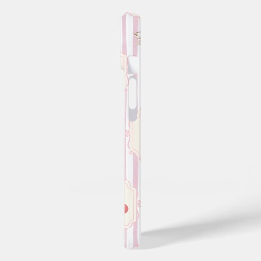 Elegant  patroon Border Fruits Cupcakes Case-Mate iPhone Case (Achterkant / Links)