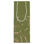 Elegant  Patroon Bruiloft Gift Wijn Cadeautas (Achterkant)