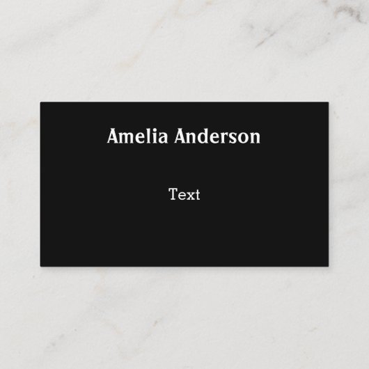 Elegant patroon gemaakt voor jou visitekaartje (Achterkant)