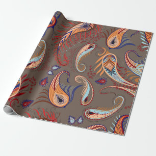 Elegant patroon. Paisley illustratie. Cadeaupapier
