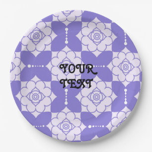 Elegant  Patroon Papieren Bordje