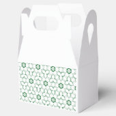 Elegant patroon voorkeursvak bedankdoosjes (Geopend)