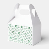 Elegant patroon voorkeursvak bedankdoosjes (Voorkant Zijde)