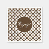 Elegant patroonontwerp servet (Voorkant)