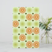 Elegant Patroonpapier Briefpapier (Staand voorkant)