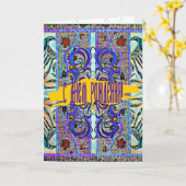 Elegant Pattern 57793 Kaart (Gele Bloem)