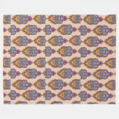 Elegant pattern fleece throw blanket (Voorkant (Horizontaal))