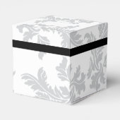 Elegant Pattern & Wax Seal Wedding Bedankdoosjes (Achterkant)