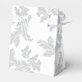 Elegant Pattern & Wax Seal Wedding Bedankdoosjes (Achterkant)