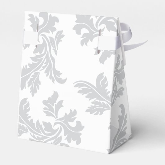 Elegant Pattern & Wax Seal Wedding Bedankdoosjes (Achterkant)