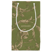 Elegant  Pattern Wedding Favor Klein Cadeauzakje (Voorkant)