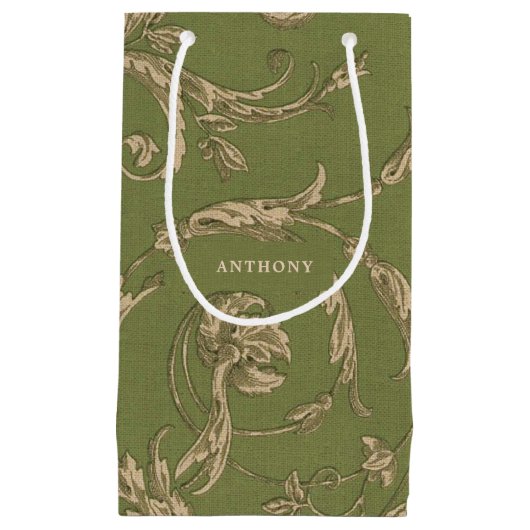 Elegant  Pattern Wedding Favor Klein Cadeauzakje (Voorkant)