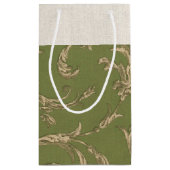 Elegant  Pattern Wedding Favor Klein Cadeauzakje (Achterkant)