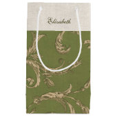 Elegant  Pattern Wedding Favor Klein Cadeauzakje (Voorkant)