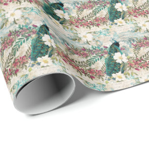 Elegant Pauw Gift Wrap Inpakpapier