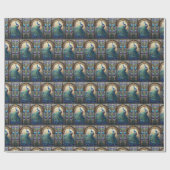 Elegant Pauw Gift Wrap papier (Vlak)