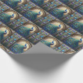 Elegant Pauw Gift Wrap papier (Hoek)