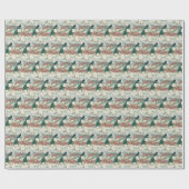 Elegant Pauw Gift Wrap papier (Vlak)