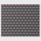 Elegant Pauw Gift Wrap papier (Vlak)